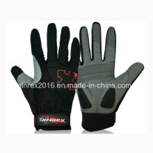 Cycling Full Finger Bike Sports Equipment Glove Gel Padding Sports Glove